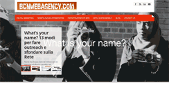 Desktop Screenshot of bcnwebagency.com